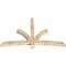 Ekena Millwork Davenport Rough Sawn Timber Gable Bracket, Douglas Fir, 72"W x 45"H x 4"D x 4"F, 15/12 Pitch GBW072X45X0404DAV00RDF - alternate 4